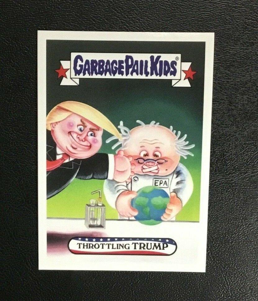 2017 Trumpocracy Throttling TRUMP #21 card
