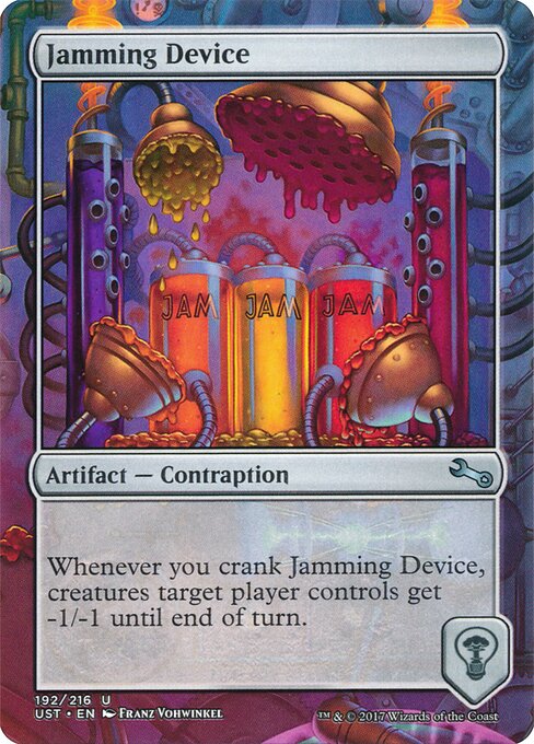 2017 Unstable Jamming Device #192 card