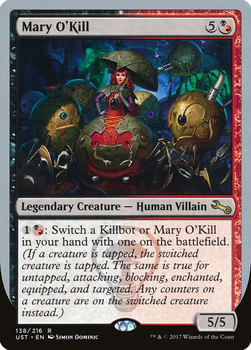 2017 Unstable Mary O'Kill #138 card