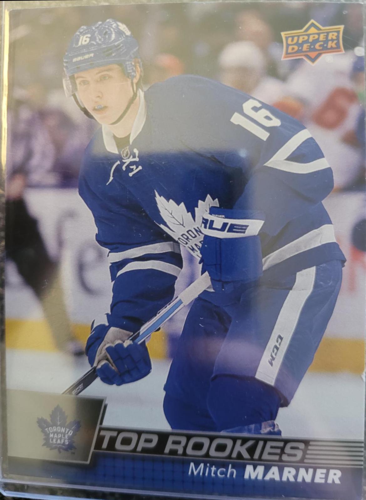 2017 Upper Deck MJ Holdings Top Rookies Mitch Marner #R-2 card