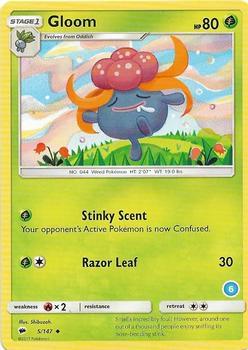 2018 Alolan Sandslash & Ninetales Gloom #6 card