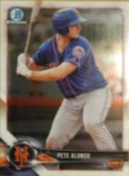 2018 Bowman Chrome Prospects Pete Alonso #BCP-137 card