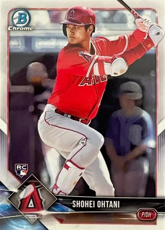 2018 Bowman Chrome Shohei Ohtani [Batting] #1 card