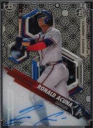 2018 Bowman High Tek Ronald Acuna [Autograph] #RA card