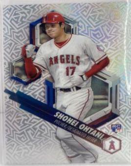 2018 Bowman High Tek Shohei Ohtani [Rookies Pattern 2] #SO card