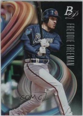 2018 Bowman Platinum Freddie Freeman #6 card