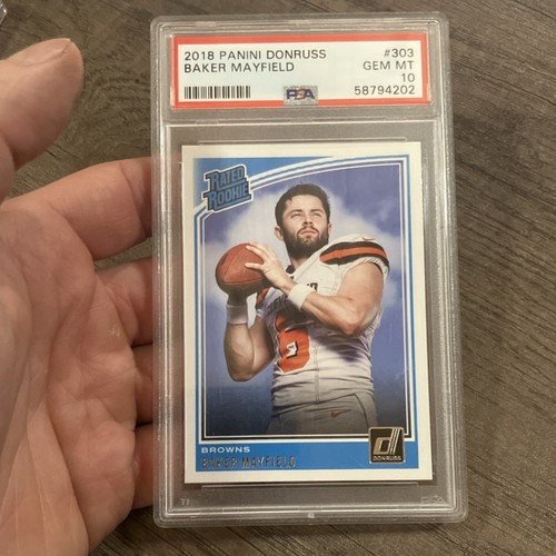 2018 Donruss Baker Mayfield #303 card