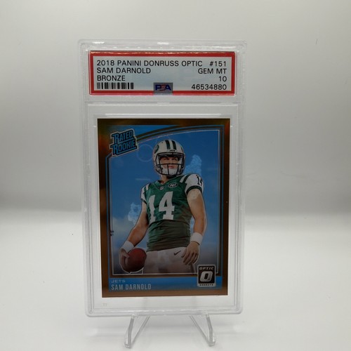 2018 Donruss Optic Sam Darnold [Bronze] #151 card