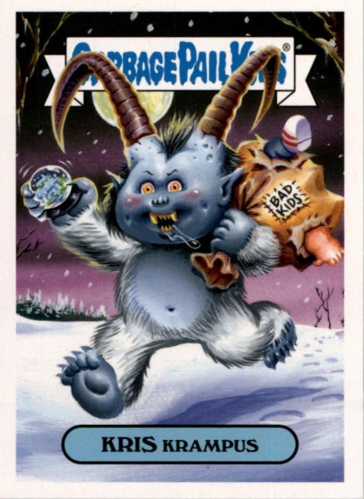2018 Oh, the Horror-ible KRIS Krampus #15a card