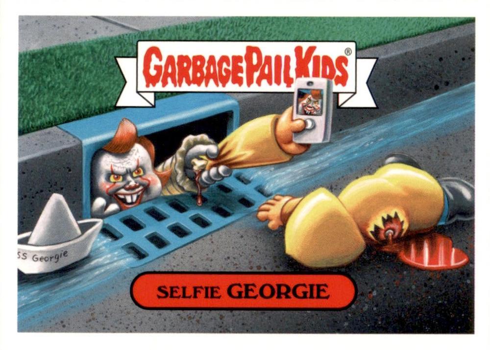 2018 Oh, the Horror-ible Selfie GEORGIE #5a card