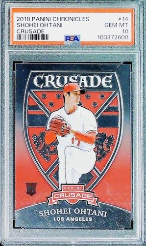 2018 Panini Chronicles Crusade Shohei Ohtani #14 card