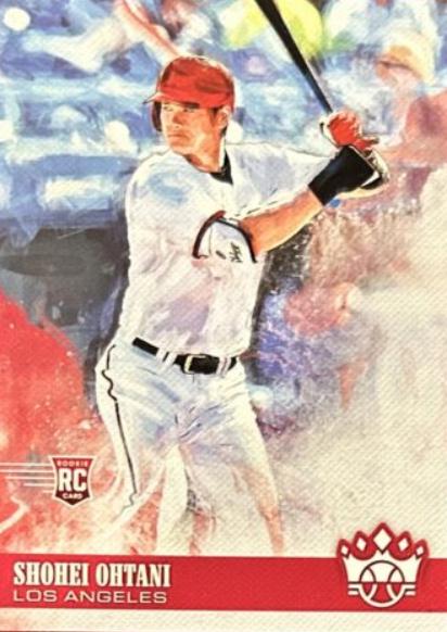 2018 Panini Diamond Kings Shohei Ohtani [Facing Left] #76 card
