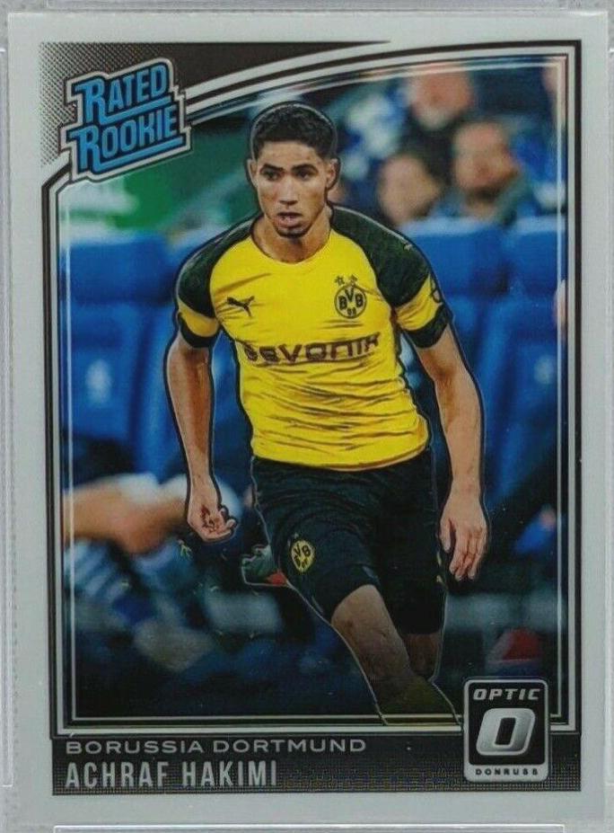 2018 Panini Donruss Achraf Hakimi [Optic] #181 card