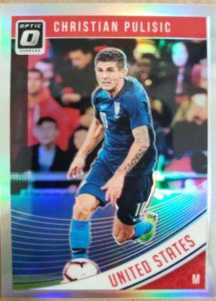 2018 Panini Donruss Christian Pulisic [Optic Holo] #170 card