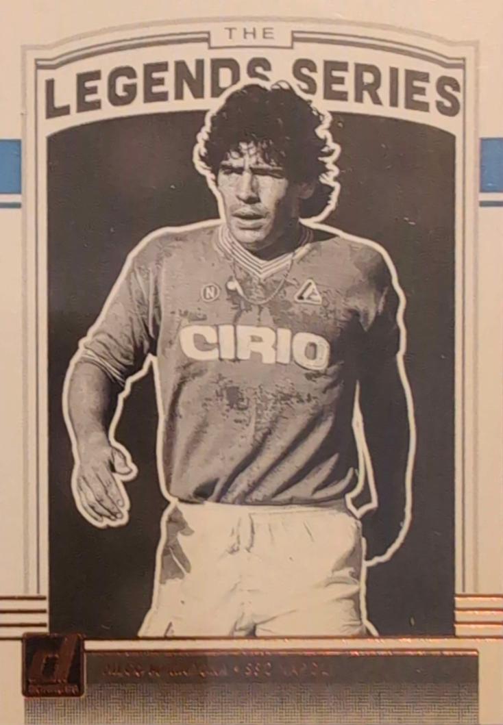 2018 Panini Donruss Legends Series Diego Maradona #LS-4 card