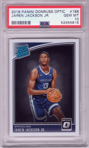 2018 Panini Donruss Optic Jaren Jackson Jr. #188 card