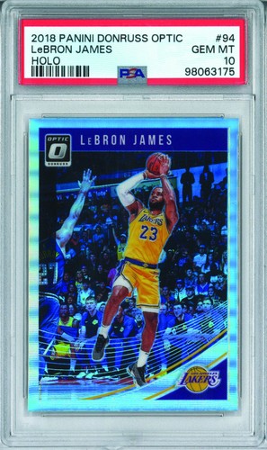 2018 Panini Donruss Optic LeBron James [Holo] #94 card