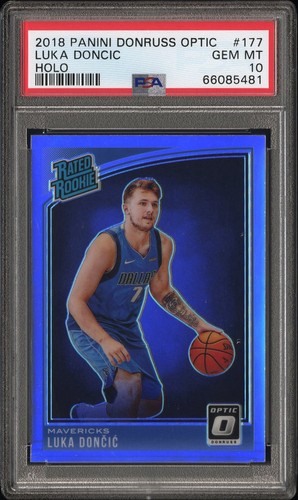 2018 Panini Donruss Optic Luka Doncic [Holo] #177 card
