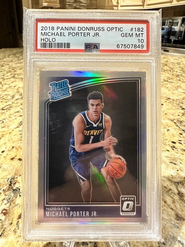 2018 Panini Donruss Optic Michael Porter Jr. [Holo] #182 card