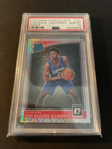 2018 Panini Donruss Optic Shai Gilgeous-Alexander [Choice] #162 card
