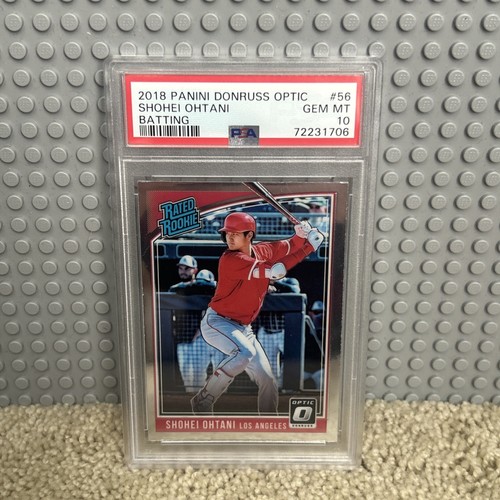 2018 Panini Donruss Optic Shohei Ohtani #56 card