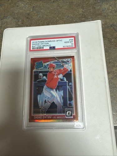 2018 Panini Donruss Optic Shohei Ohtani [Bronze] #56 card
