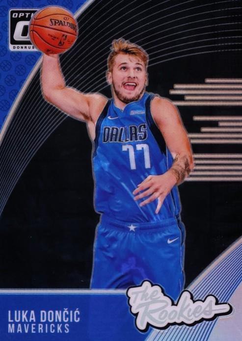 2018 Panini Donruss Optic the Rookies Luka Doncic [Holo] #3 card