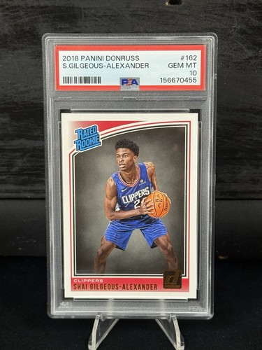 2018 Panini Donruss Shai Gilgeous-Alexander #162 card