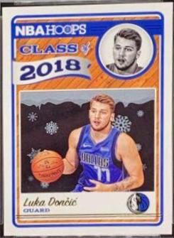 2018 Panini Hoops Class of 2018 Luka Doncic [Winter] #3 card