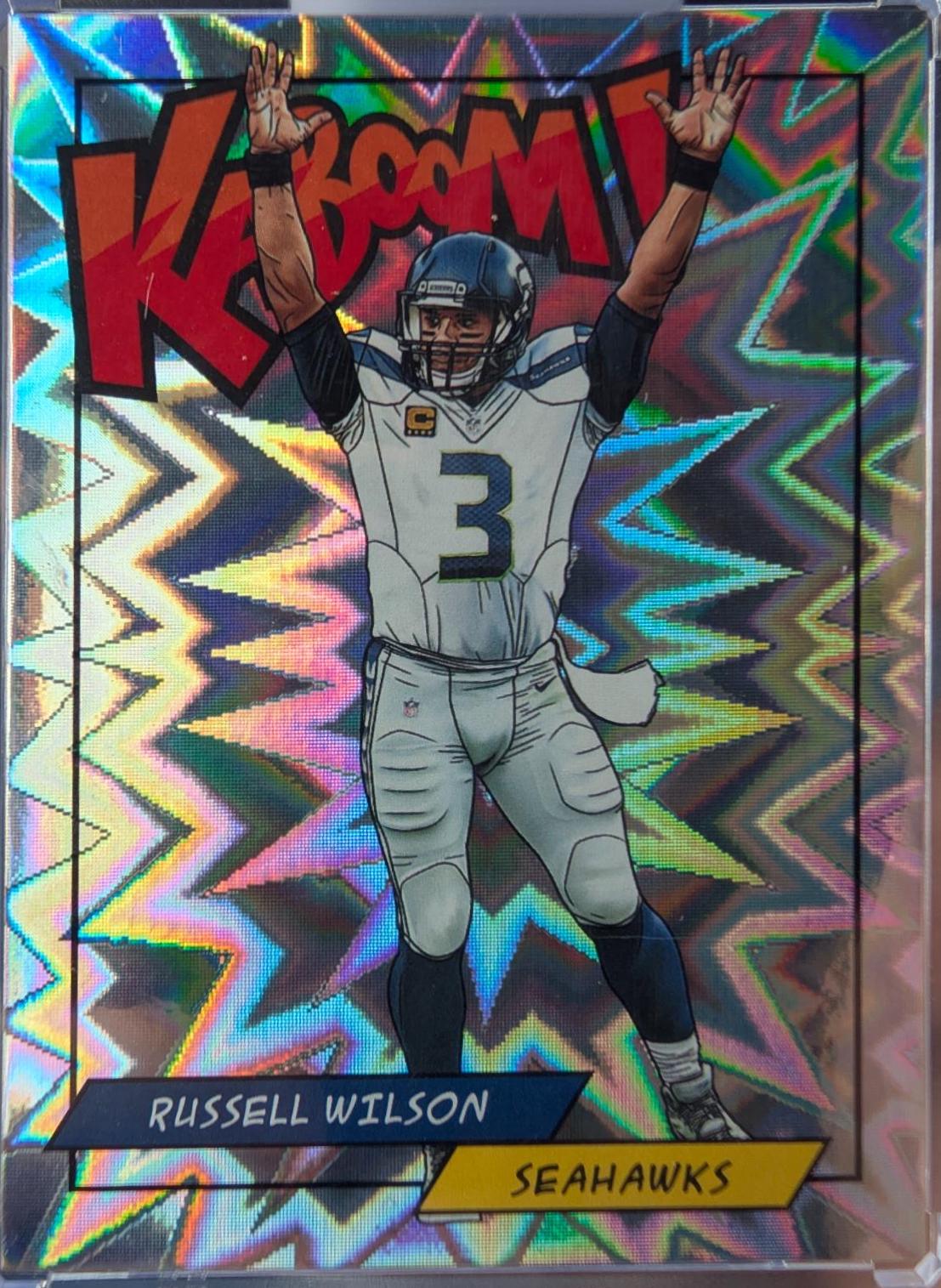 2018 Panini Kaboom Russell Wilson #K-RW card