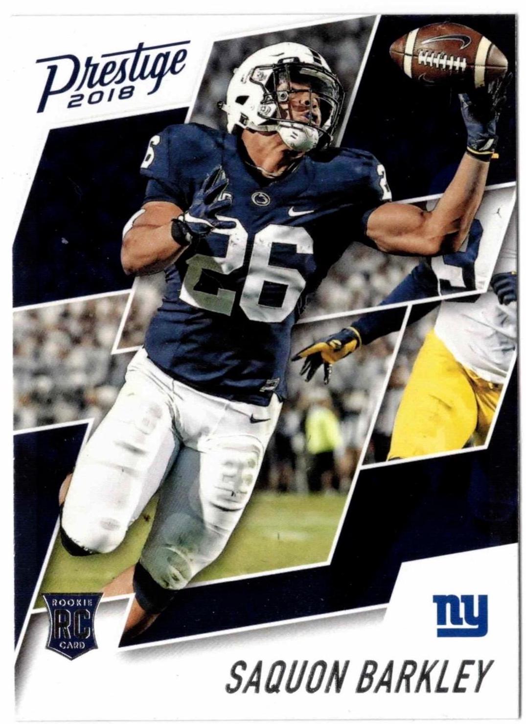 2018 Panini Prestige Saquon Barkley #261 card