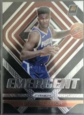 2018 Panini Prizm Emergent DeAndre Ayton #1 card