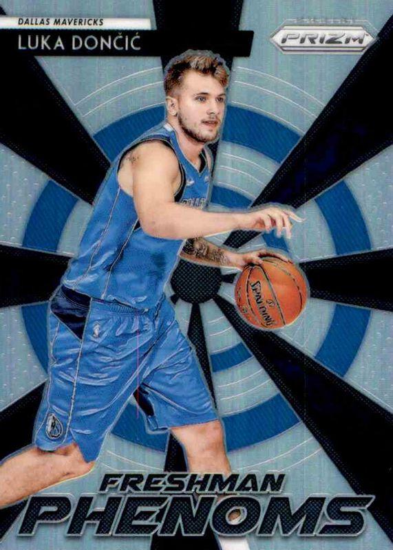 2018 Panini Prizm Freshman Phenoms Luka Doncic [Silver Prizm] #23 card