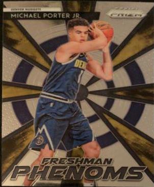 2018 Panini Prizm Freshman Phenoms Michael Porter Jr. #12 card