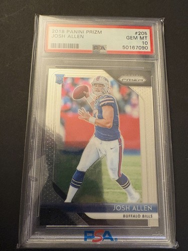 2018 Panini Prizm Josh Allen #205 card