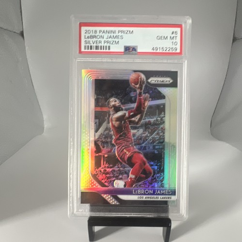 2018 Panini Prizm LeBron James [Silver Prizm] #6 card