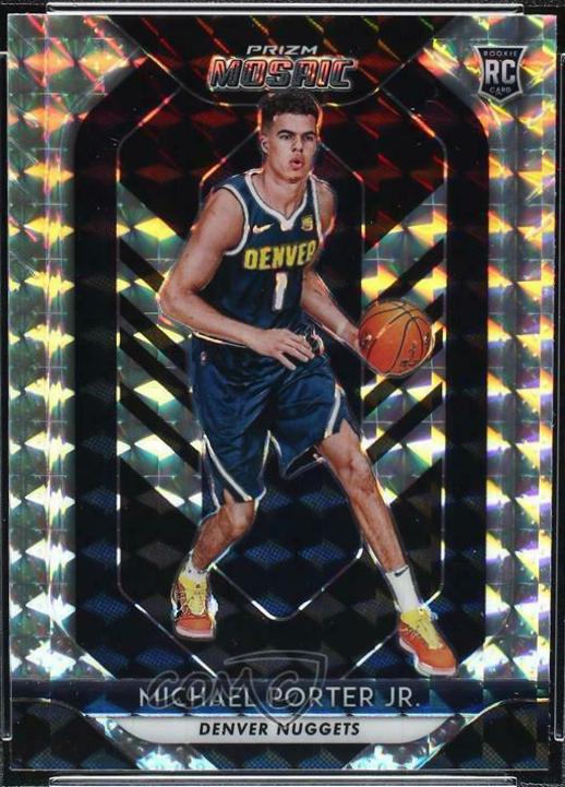 2018 Panini Prizm Mosaic Michael Porter Jr. #73 card