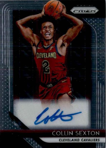 2018 Panini Prizm Rookie Signatures Collin Sexton #RSCSX card