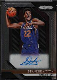 2018 Panini Prizm Rookie Signatures DeAndre Ayton #RSDAY card