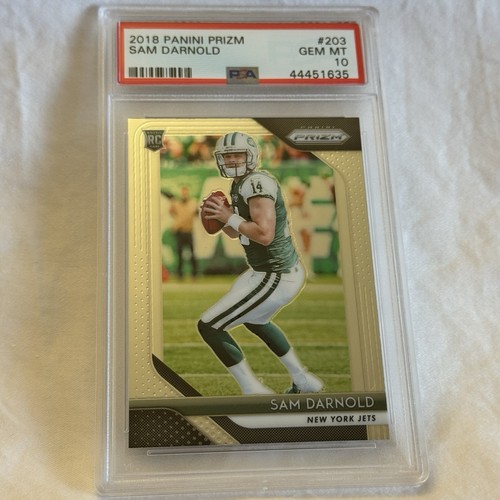 2018 Panini Prizm Sam Darnold #203 card
