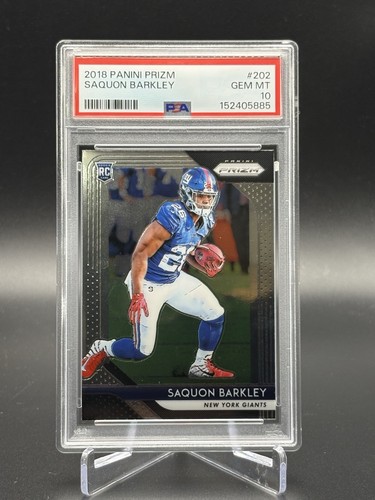 2018 Panini Prizm Saquon Barkley #202 card