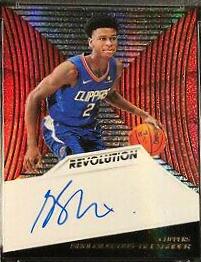 2018 Panini Revolution Rookie Autographs Shai Gilgeous Alexander #SGA card