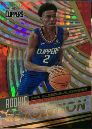 2018 Panini Revolution Rookie Shai Gilgeous Alexander #8 card