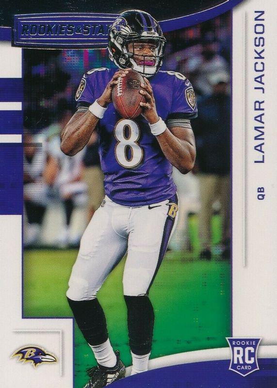 2018 Panini Rookies & Stars Lamar Jackson #112 card