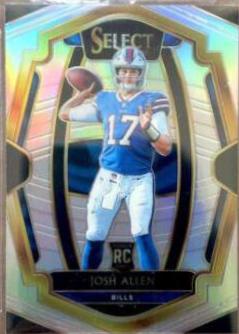 2018 Panini Select Josh Allen [Silver Prizm] #139 card