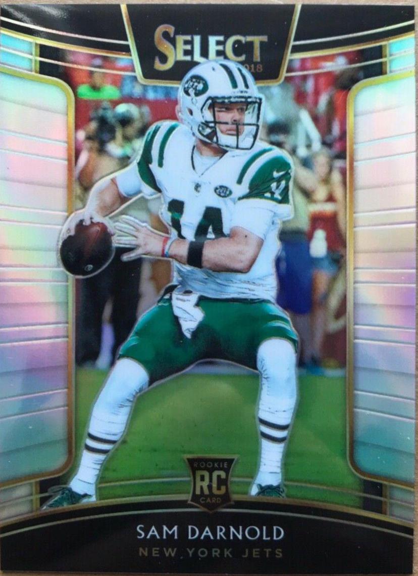 2018 Panini Select Sam Darnold [Silver Prizm] #18 card