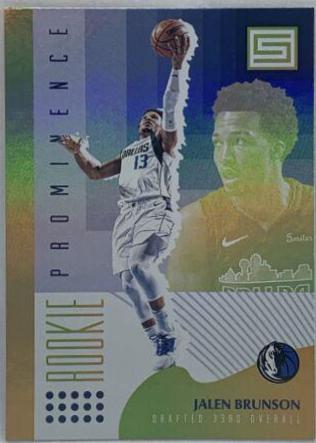 2018 Panini Status Rookie Prominence Jalen Brunson #32 card