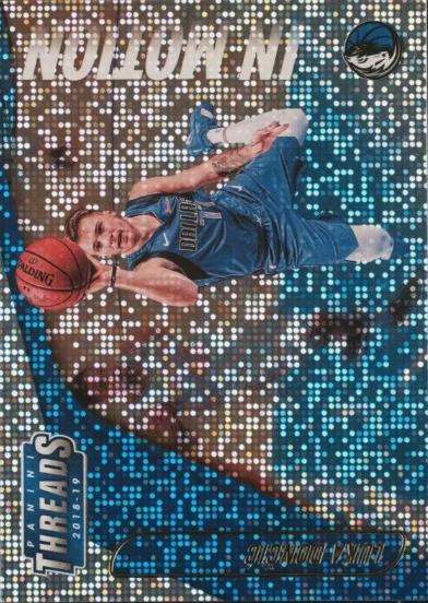2018 Panini Threads in Motion Luka Doncic [Dazzle] #15 card