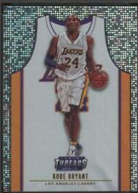 2018 Panini Threads Kobe Bryant [Dazzle] #131 card