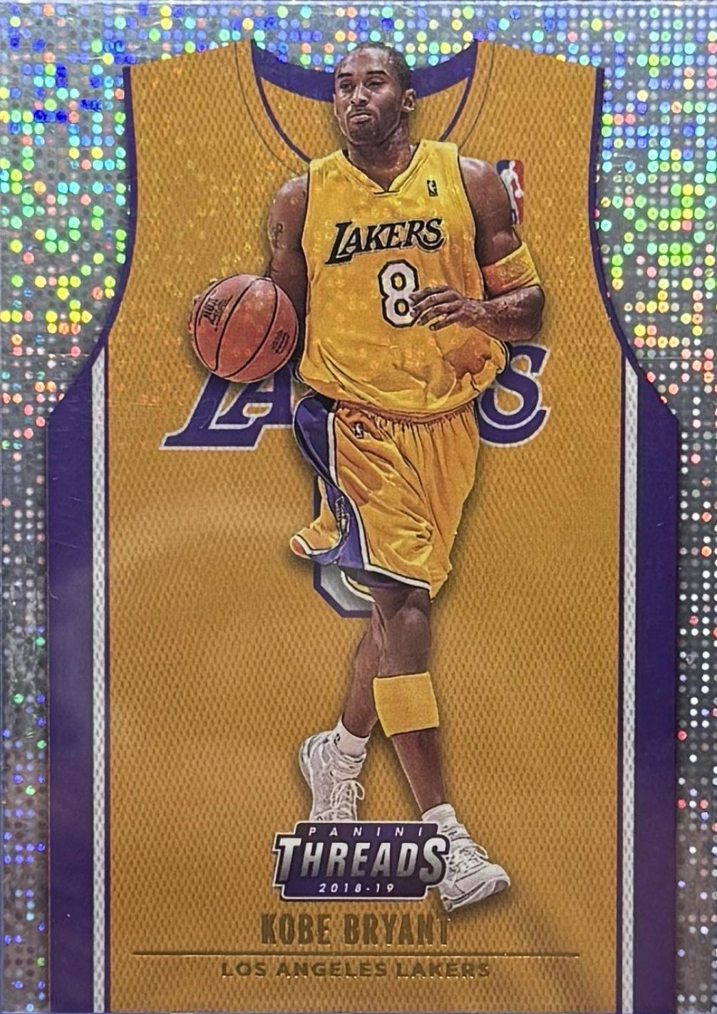 2018 Panini Threads Kobe Bryant [Dazzle] #171 card